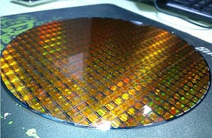 Chips de computadora en fabricacion