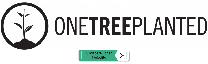 Imagen que invita a donar un arbolito para ser plantado en México para la conservación del hábitat de la Mariposa Monarca en alizna con OneTreePlanted y SuEspacio.net